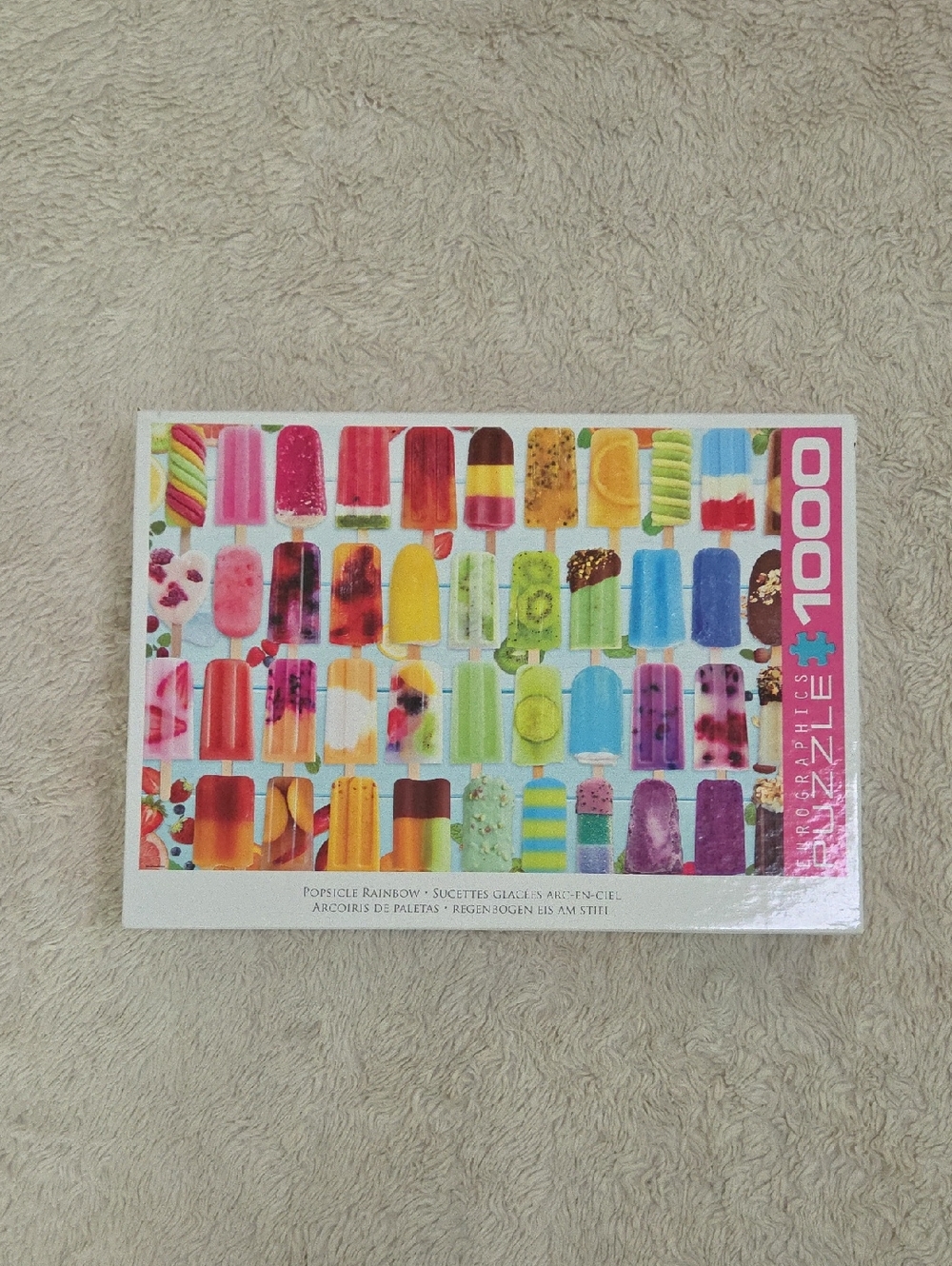 Eurographics 1000 Piece Popsicle Rainbow Puzzle